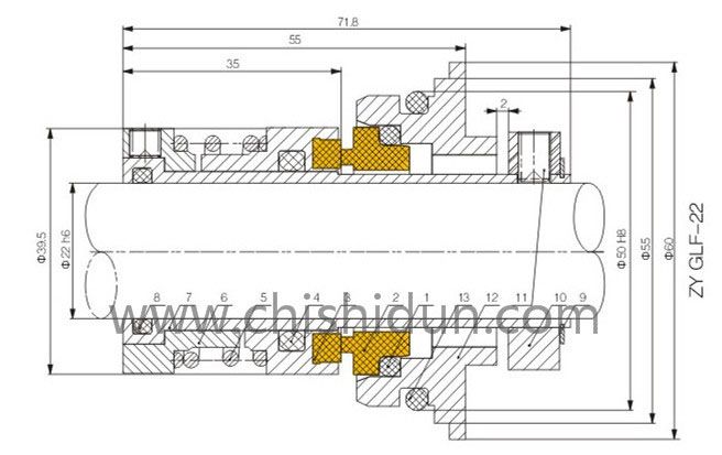 南方泵機械密封